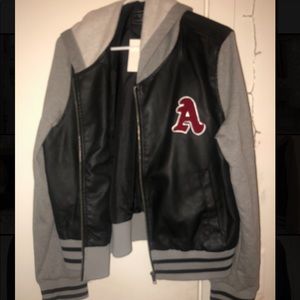 Hood varsity jacket , Never worn brand new